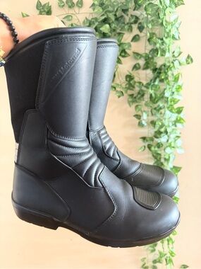 BMW Black Men's Touring Motorcycle Boots